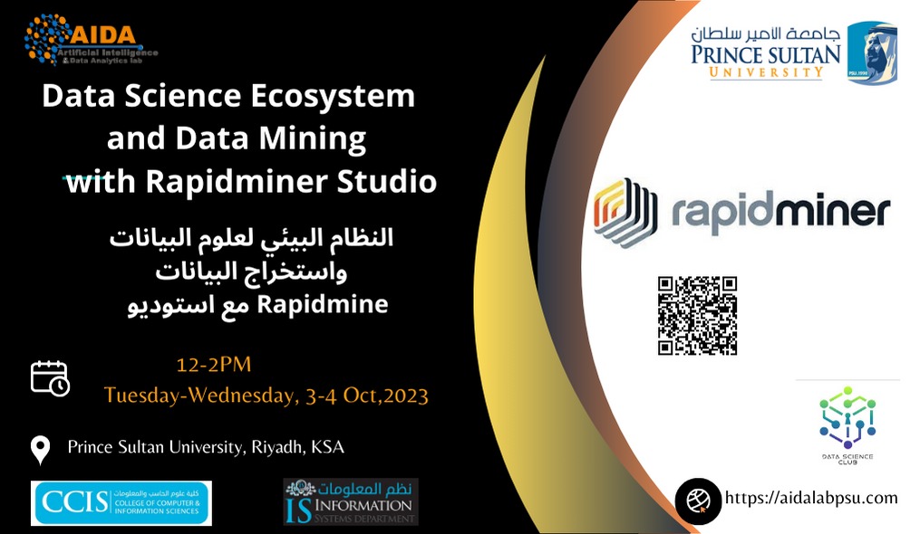 Data Science Ecosystem and Data Mining with RapidMiner Studio